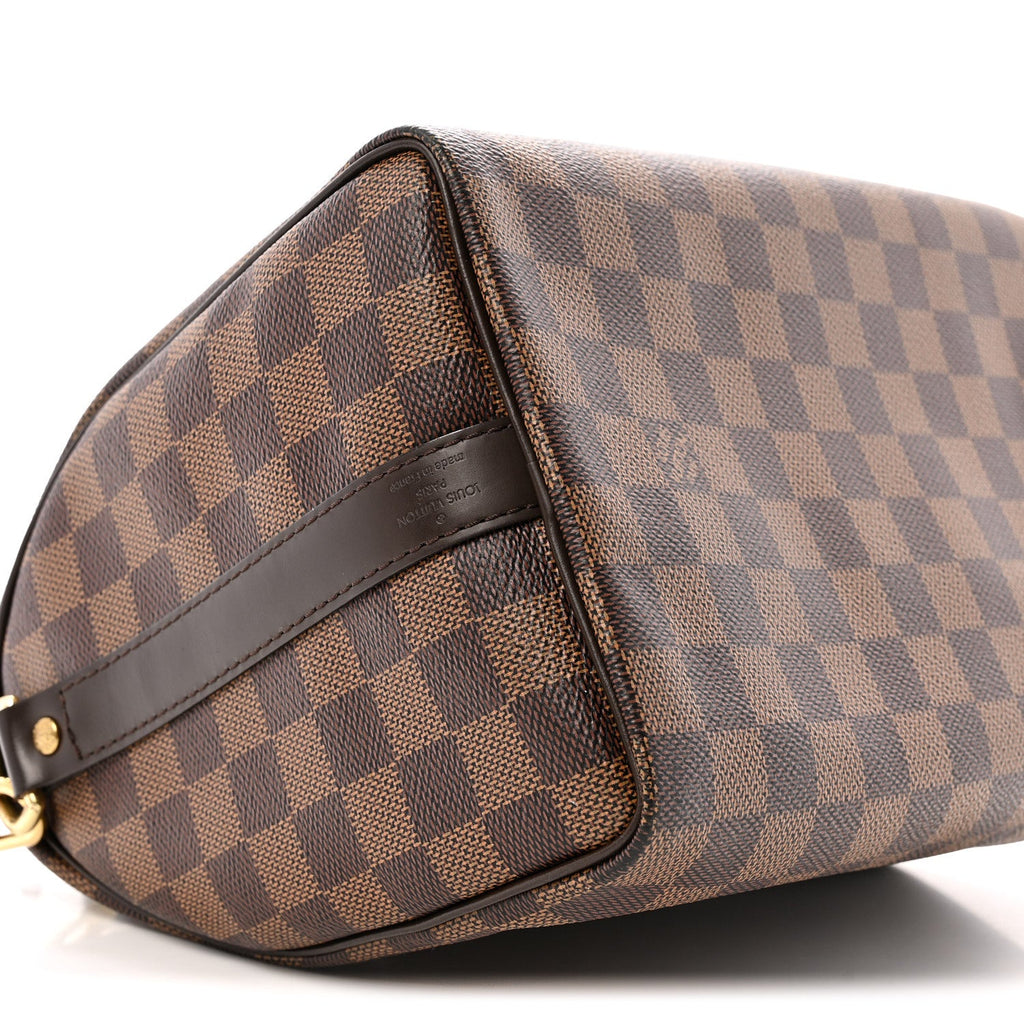 Louis Vuitton Damier Ebene Speedy Bandouliere 25