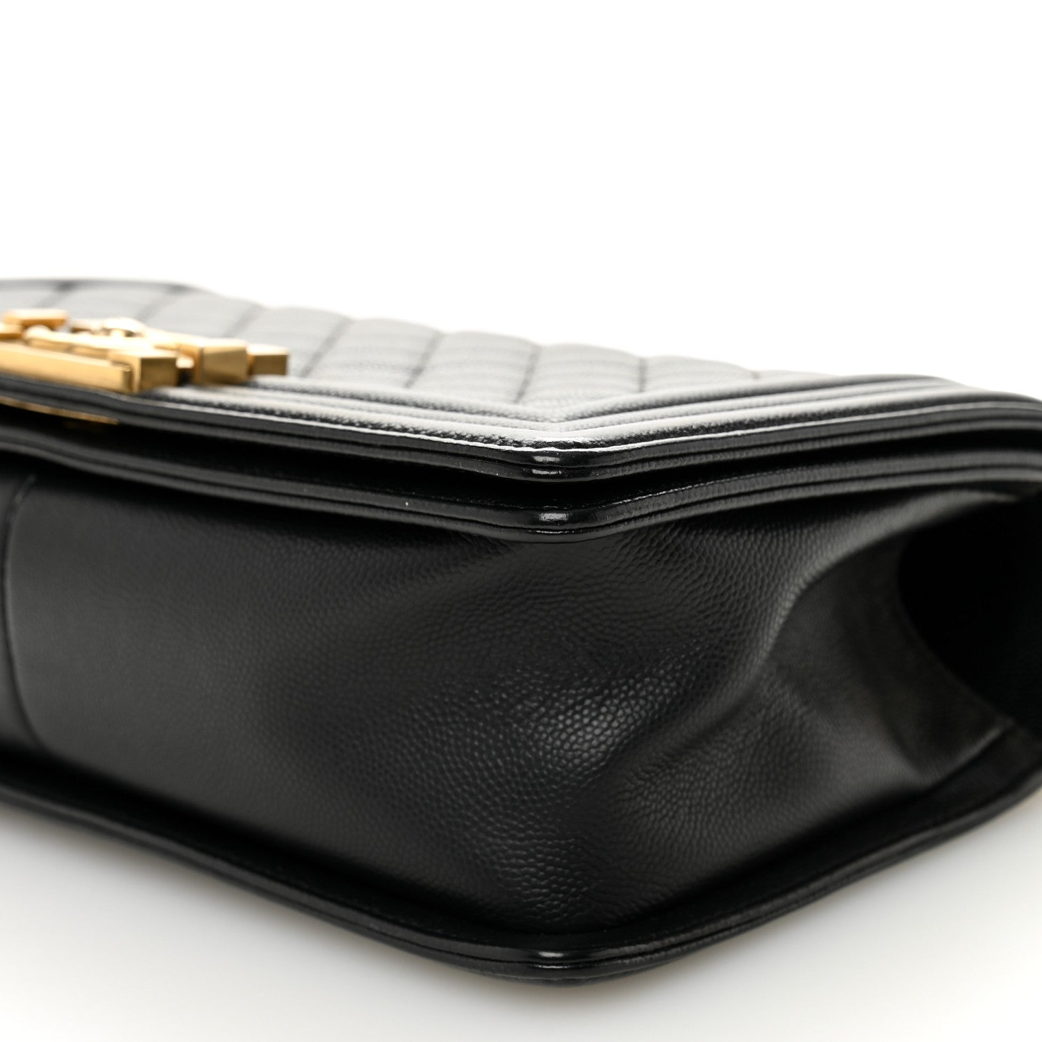 Chanel Caviar Quilted Medium Boy Flap Black