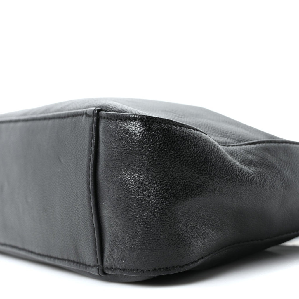 Prada Nappa Mini Triangle Hobo Black