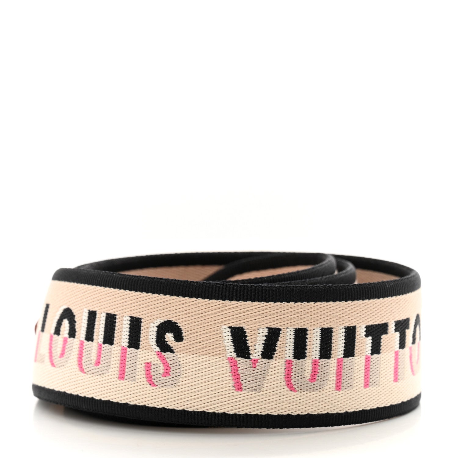 Louis Vuitton Jacquard Speedy Bandouliere 20 Shoulder Strap Black