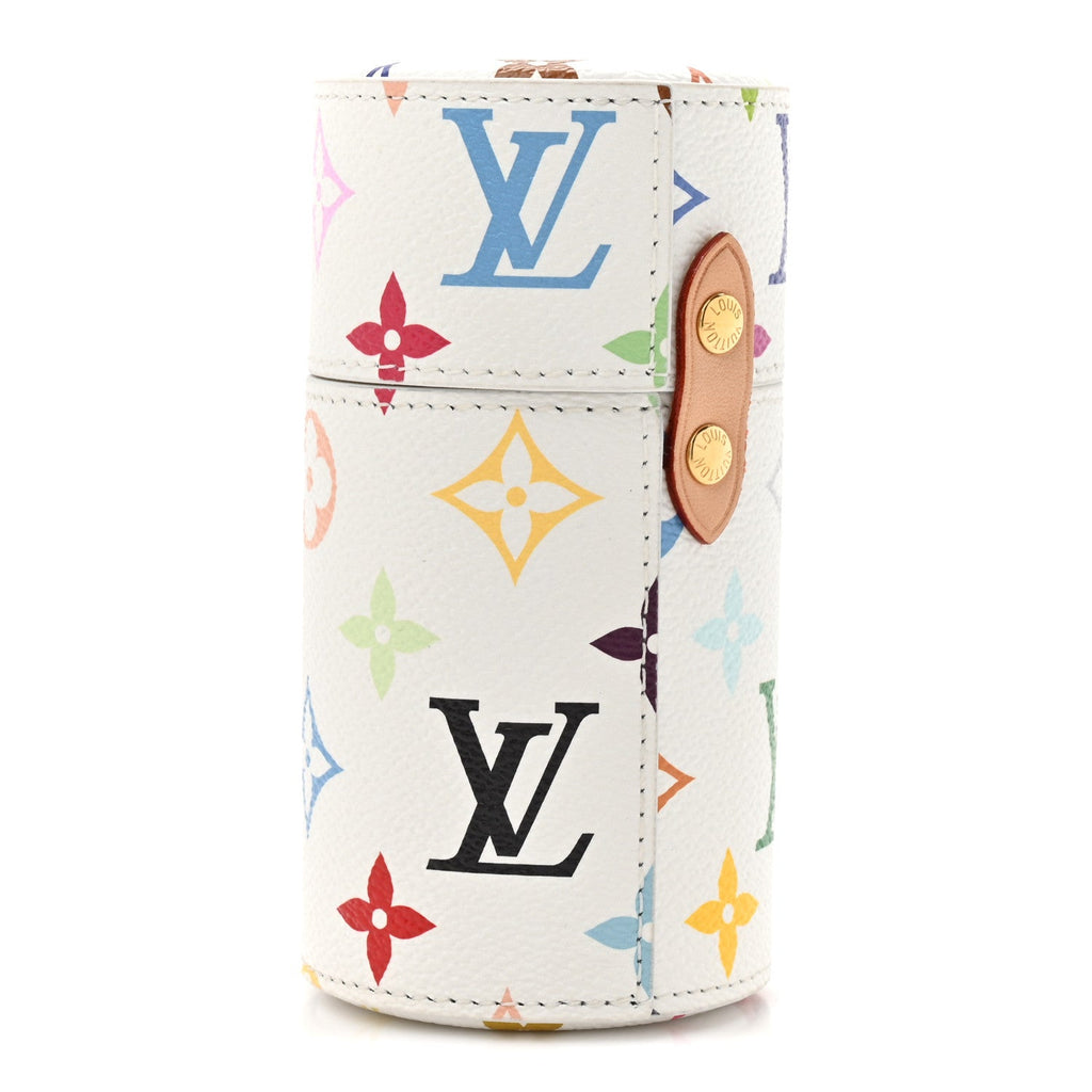 Louis Vuitton LV X TM Monogram Multicolor Fragrance Travel Case White