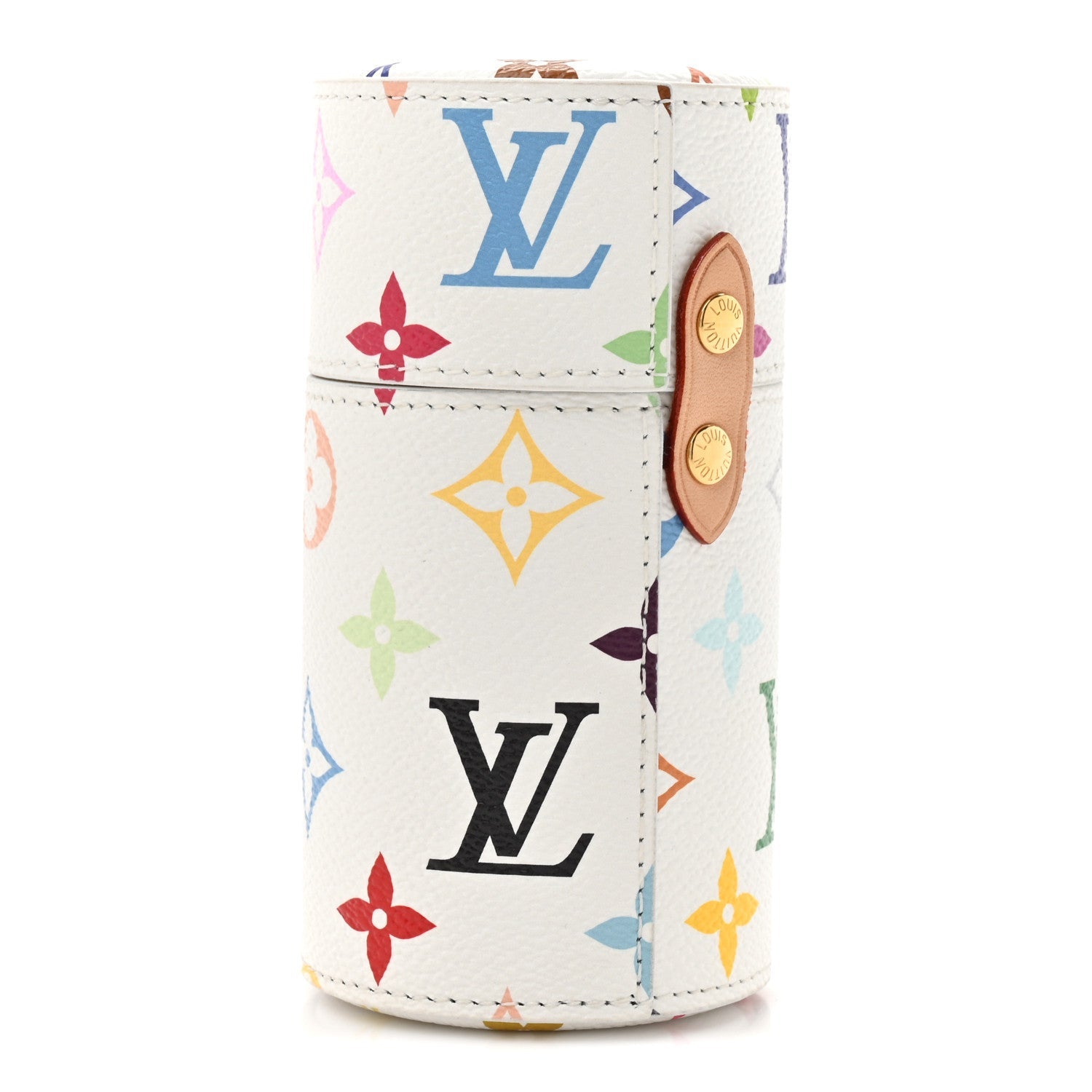 Louis Vuitton LV X TM Monogram Multicolor Fragrance Travel Case White