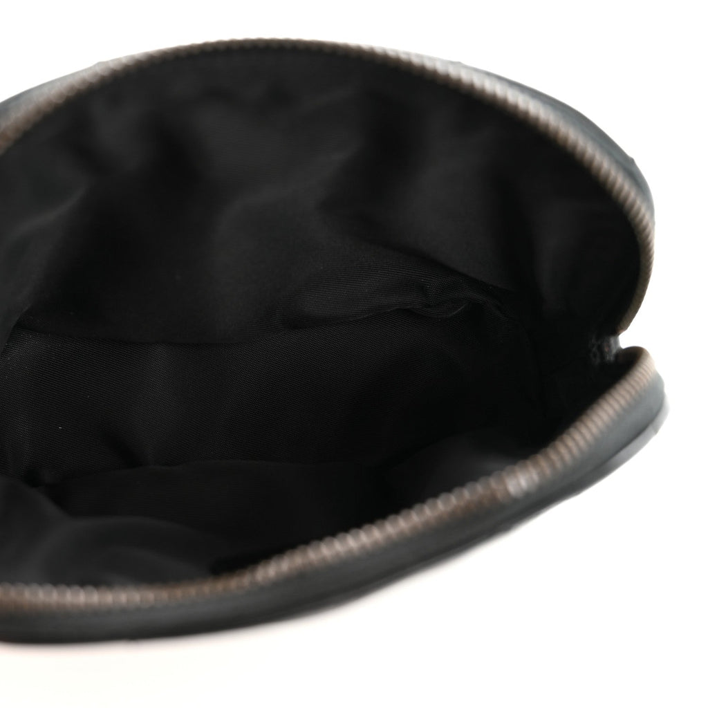 Gucci Calfskin Matelasse GG Marmont Pouch Cosmetic Case Black
