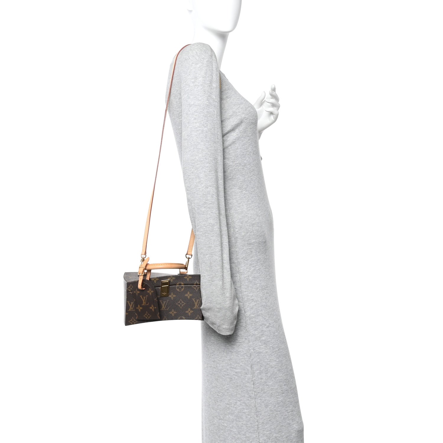 Louis Vuitton Monogram Iconoclasts Frank Gehry Twisted Box Bag