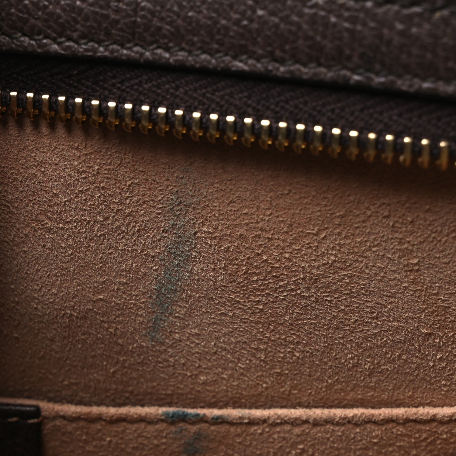 Gucci GG Supreme Monogram Web Ophidia Pouch Brown