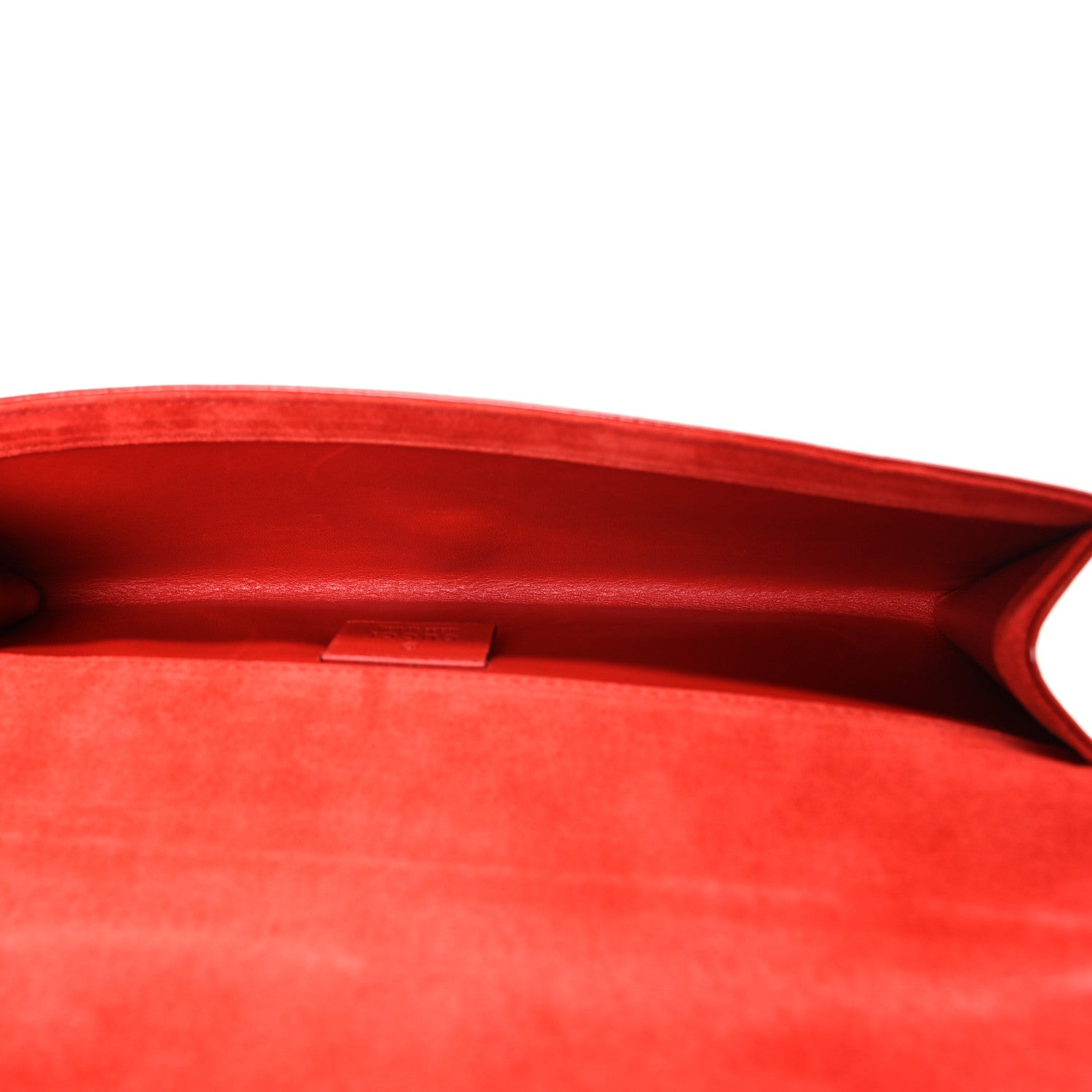 Gucci Patent Microguccissima Small Broadway Clutch Red