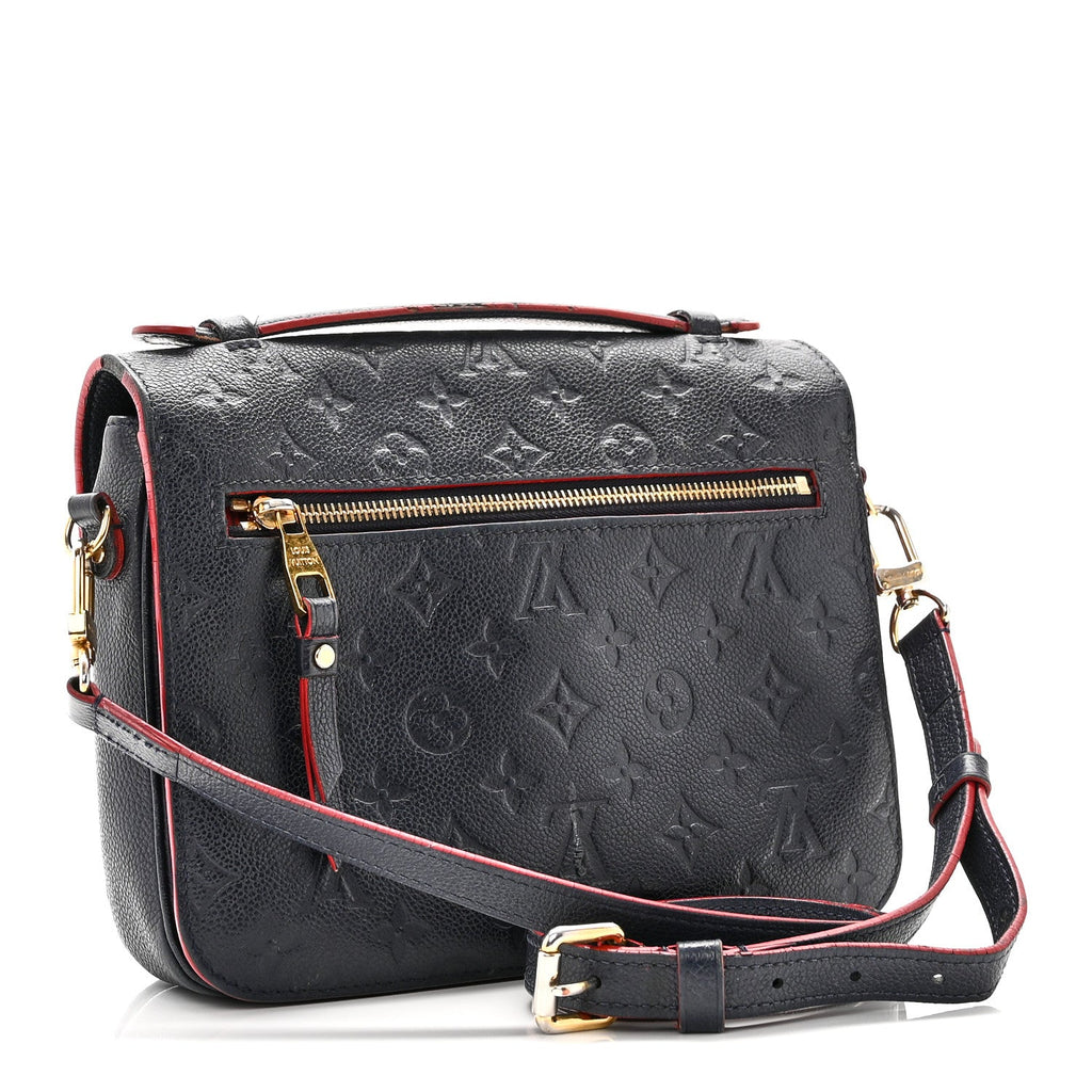 Louis Vuitton Empreinte Pochette Metis Marine Rouge