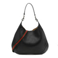 Gucci Soft Grained Calfskin Maxi B Hobo Black