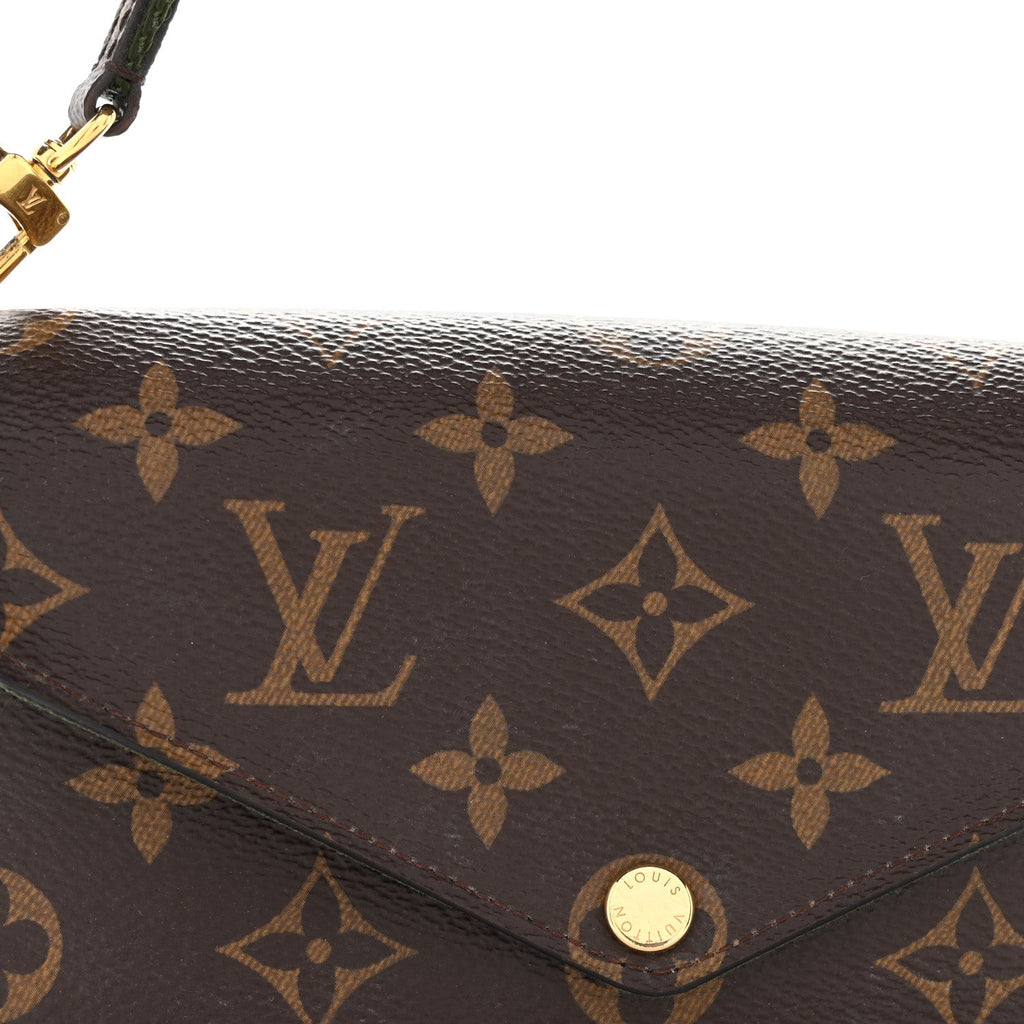 Louis Vuitton Monogram Felicie Strap & Go Kaki