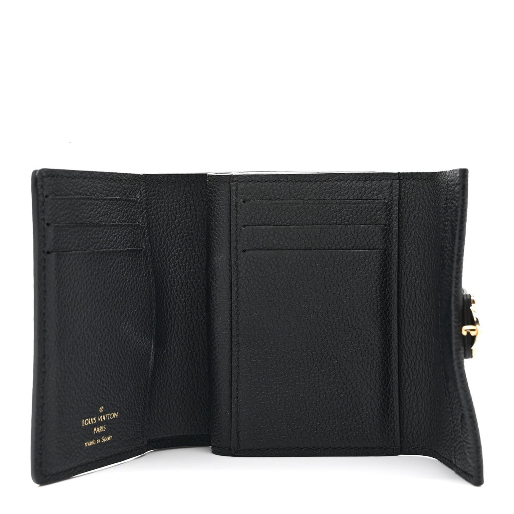 Louis Vuitton Empreinte Metis Compact Wallet Black
