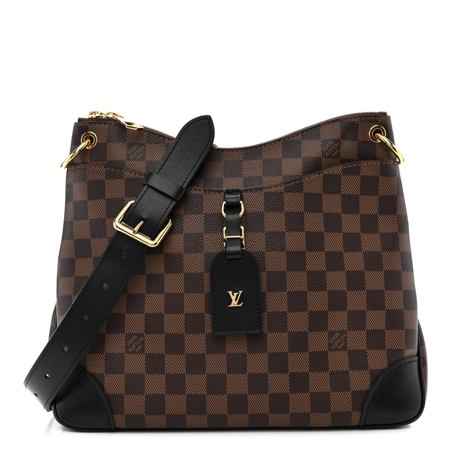 Louis Vuitton Damier Ebene Odeon MM Black