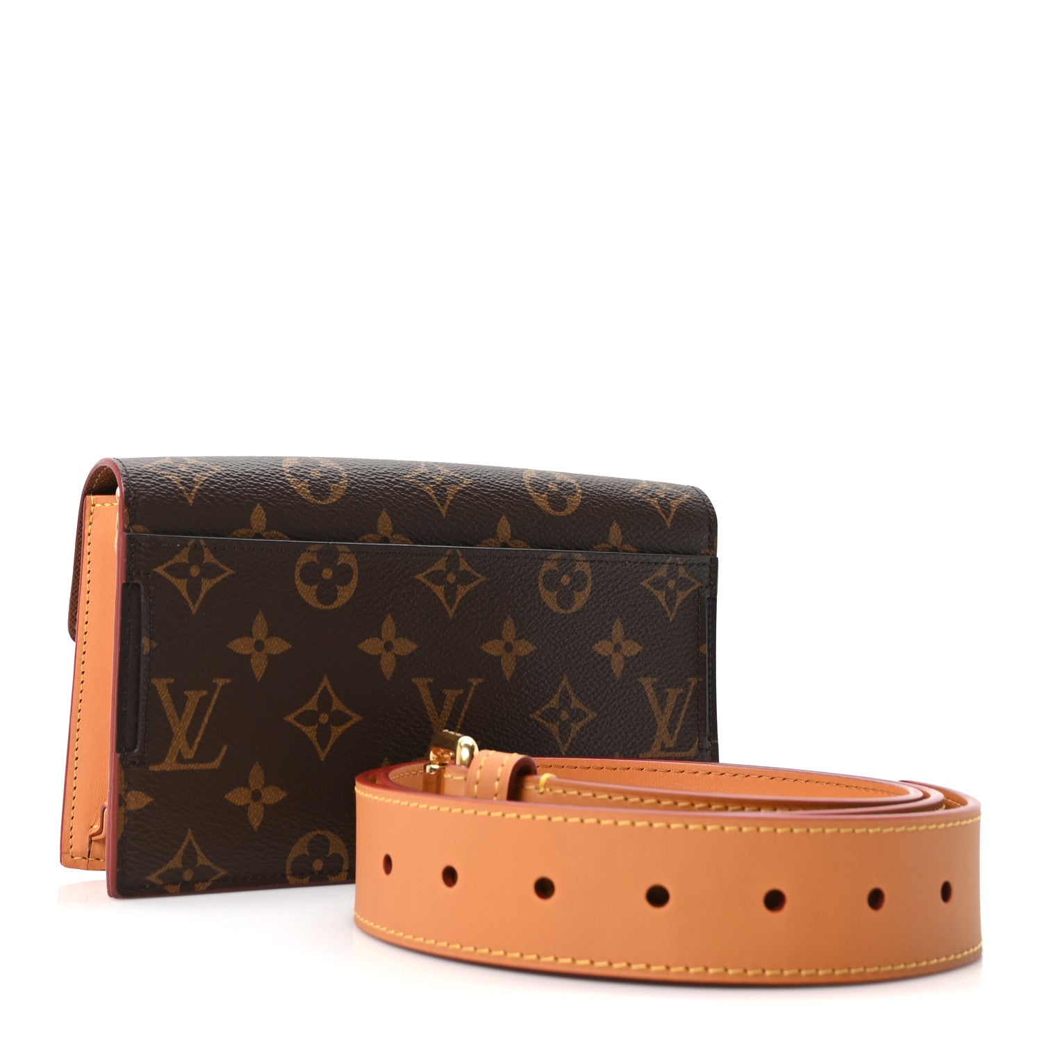 Louis Vuitton Monogram S Lock Belt Pouch MM