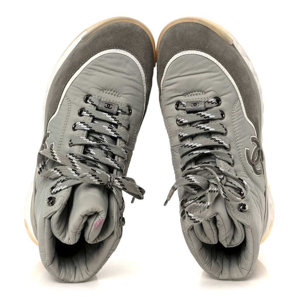 Fabric Suede Womens CC Sneakers 39 Grey