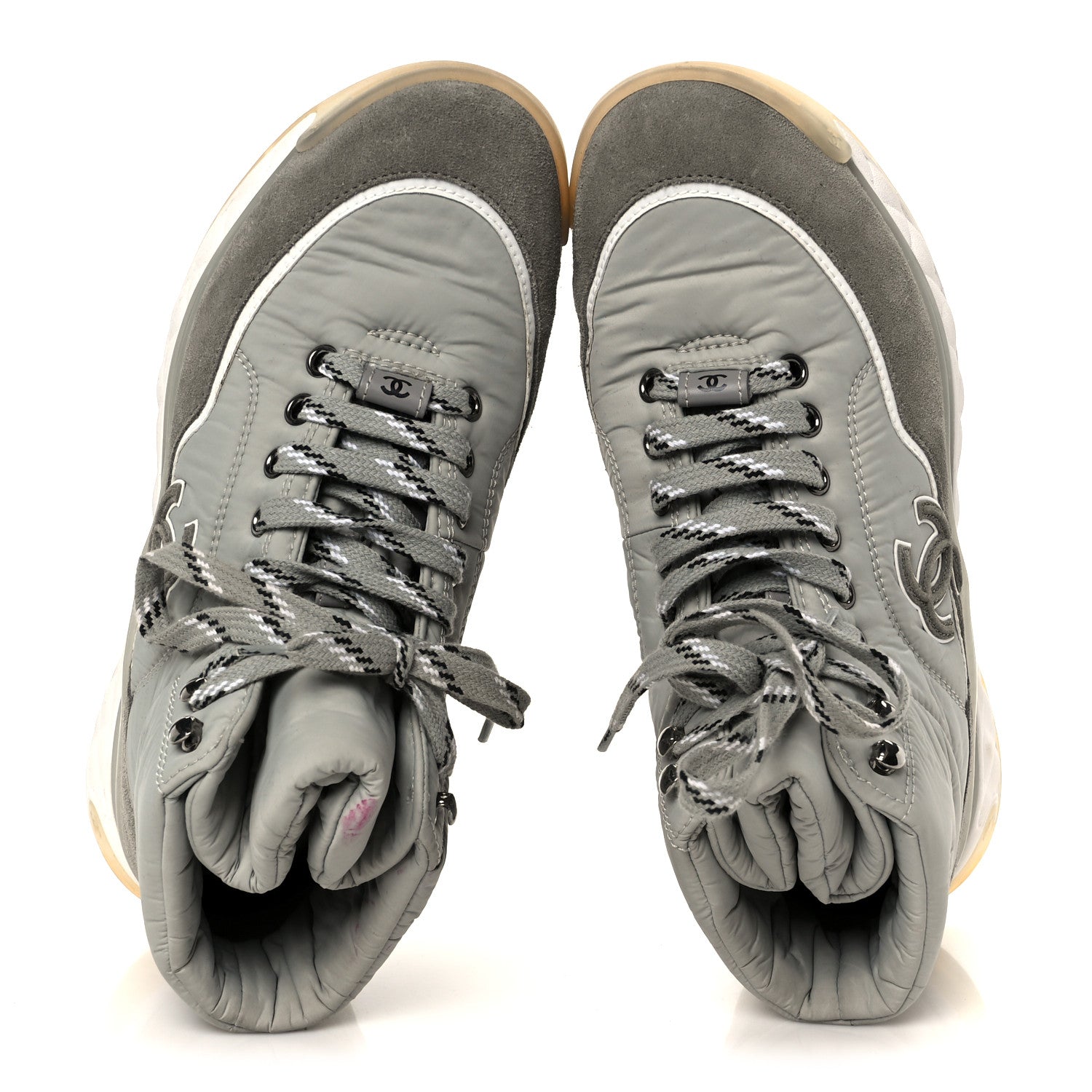 Fabric Suede Womens CC Sneakers 39 Grey