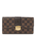 Louis Vuitton Damier Ebene Sistina Wallet