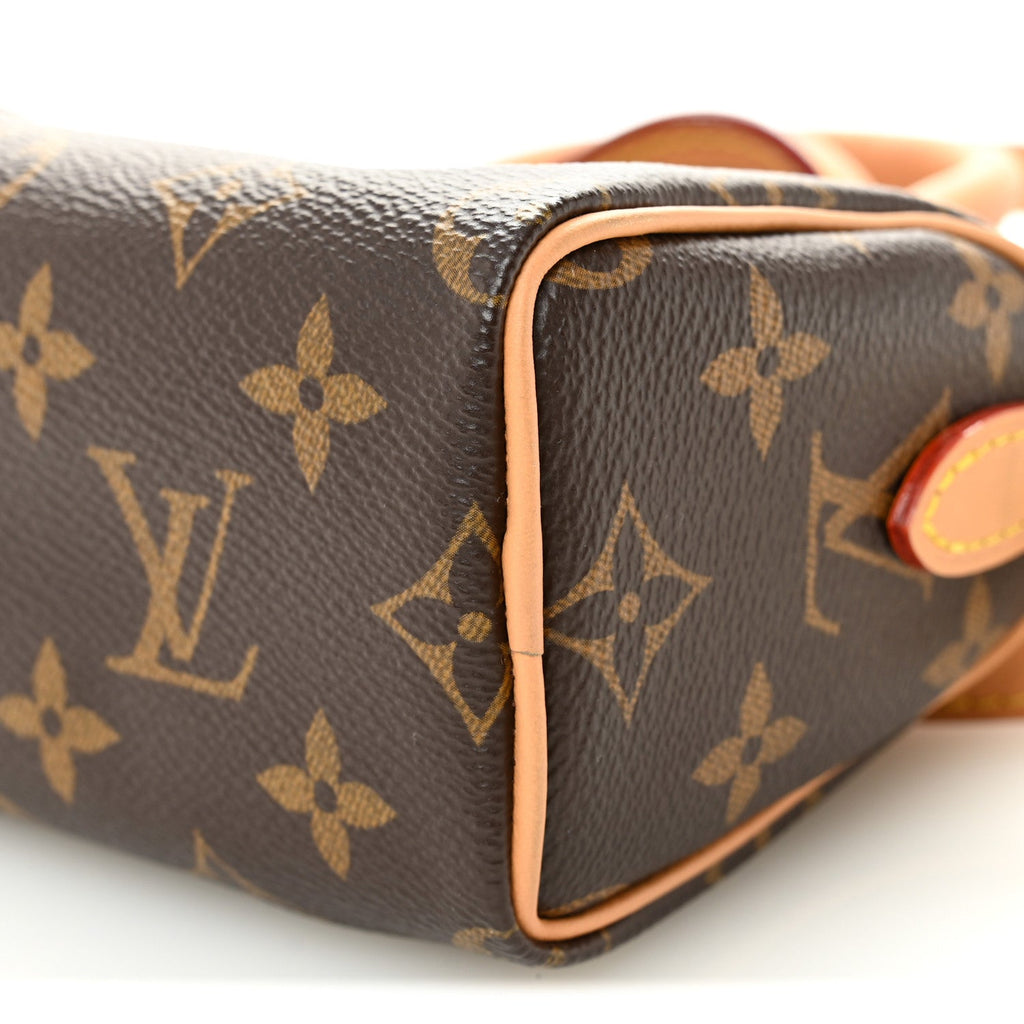 Louis Vuitton Monogram Nano Speedy Bandouliere