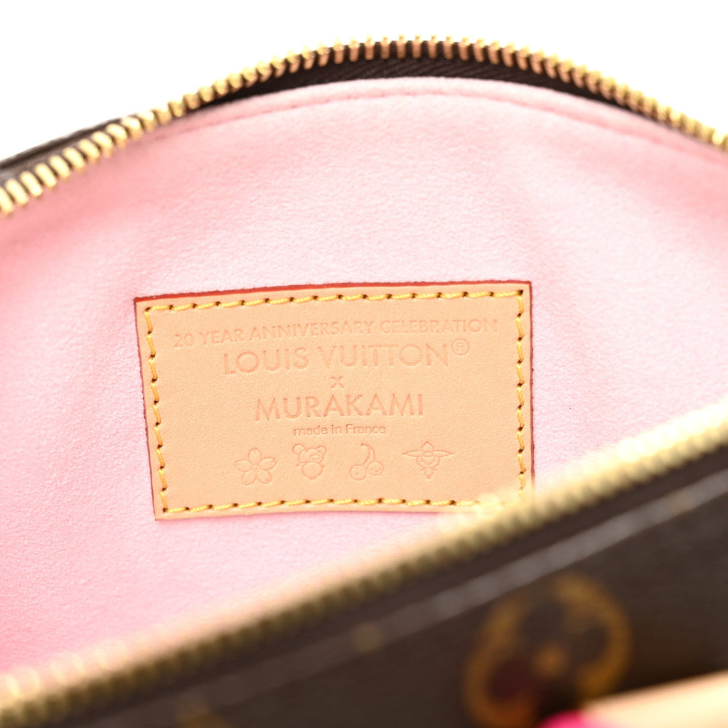 Louis Vuitton LV X TM Monogram Cherry Blossom Speedy Bandouliere 25 Sakura Brown