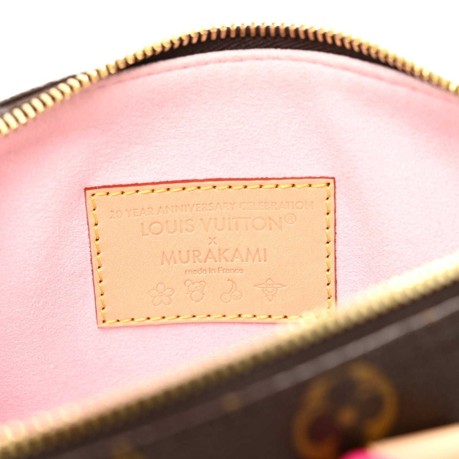 Louis Vuitton LV X TM Monogram Cherry Blossom Speedy Bandouliere 25 Sakura Brown