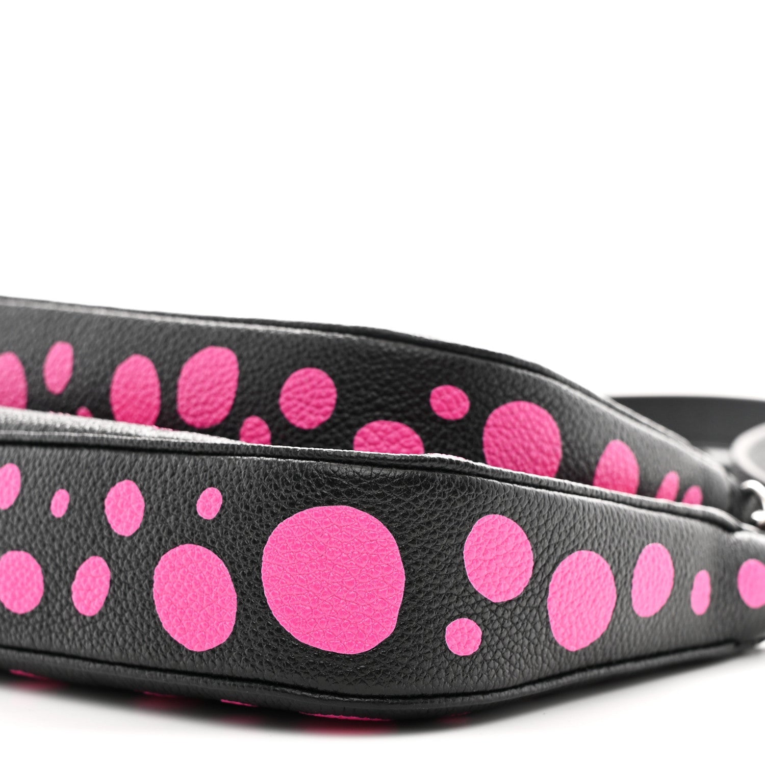 Louis Vuitton LV X YK Empreinte Multi Pochette Accessories Black Fuchsia