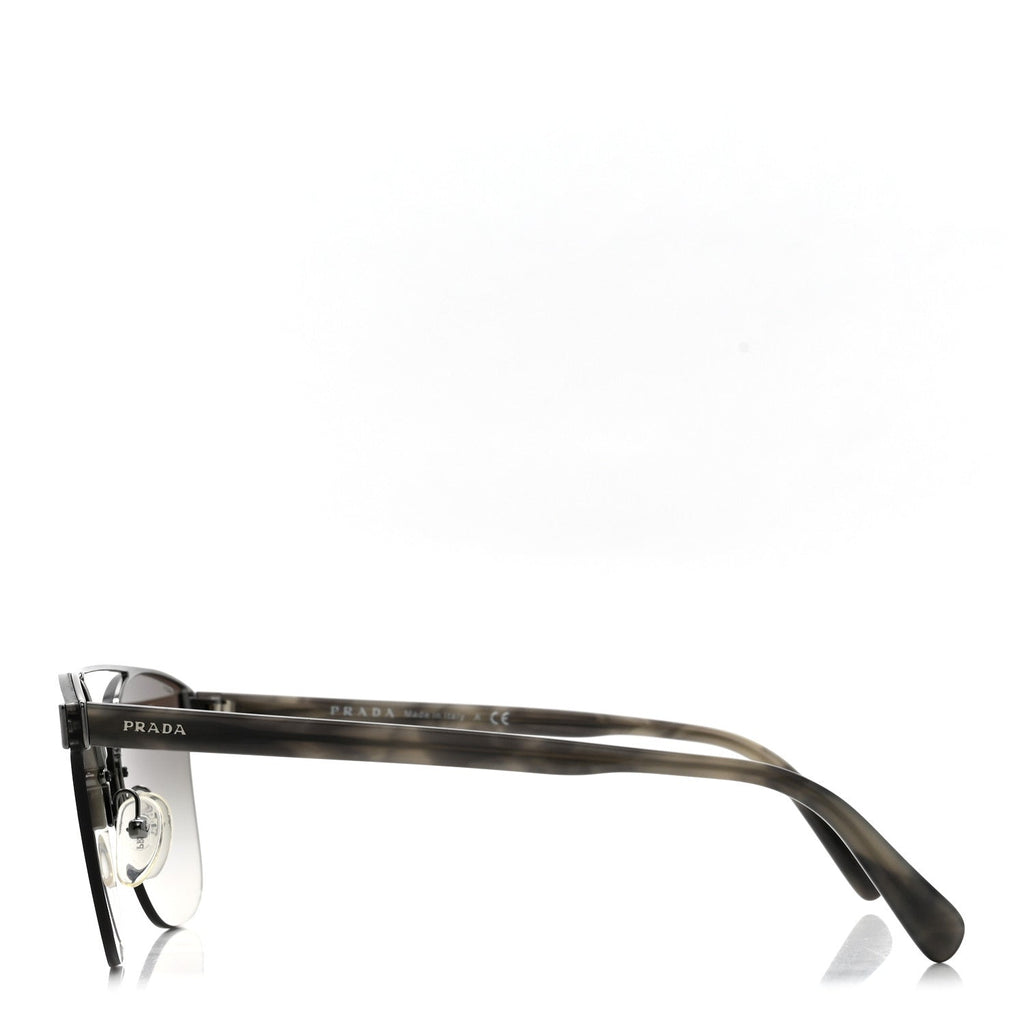 Prada Cat Eye Sunglasses SPR 67T Silver