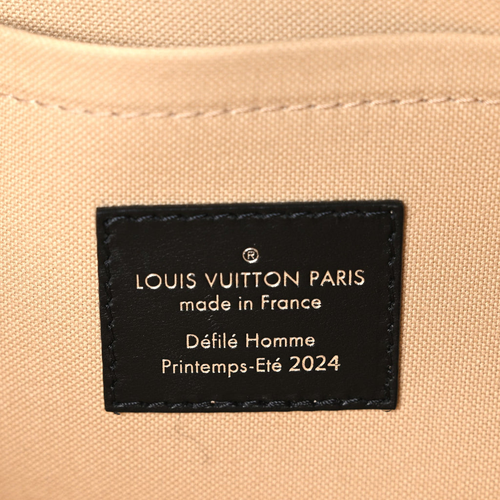 Louis Vuitton Blason Calfskin Monogram East West Alma Black