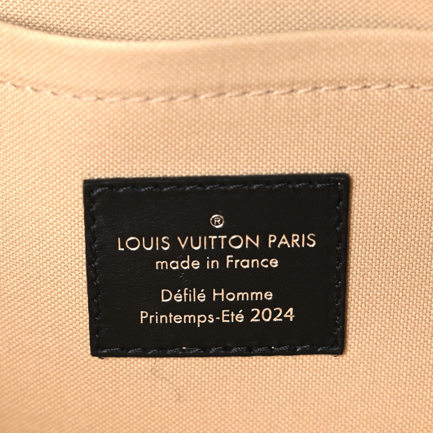 Louis Vuitton Blason Calfskin Monogram East West Alma Black