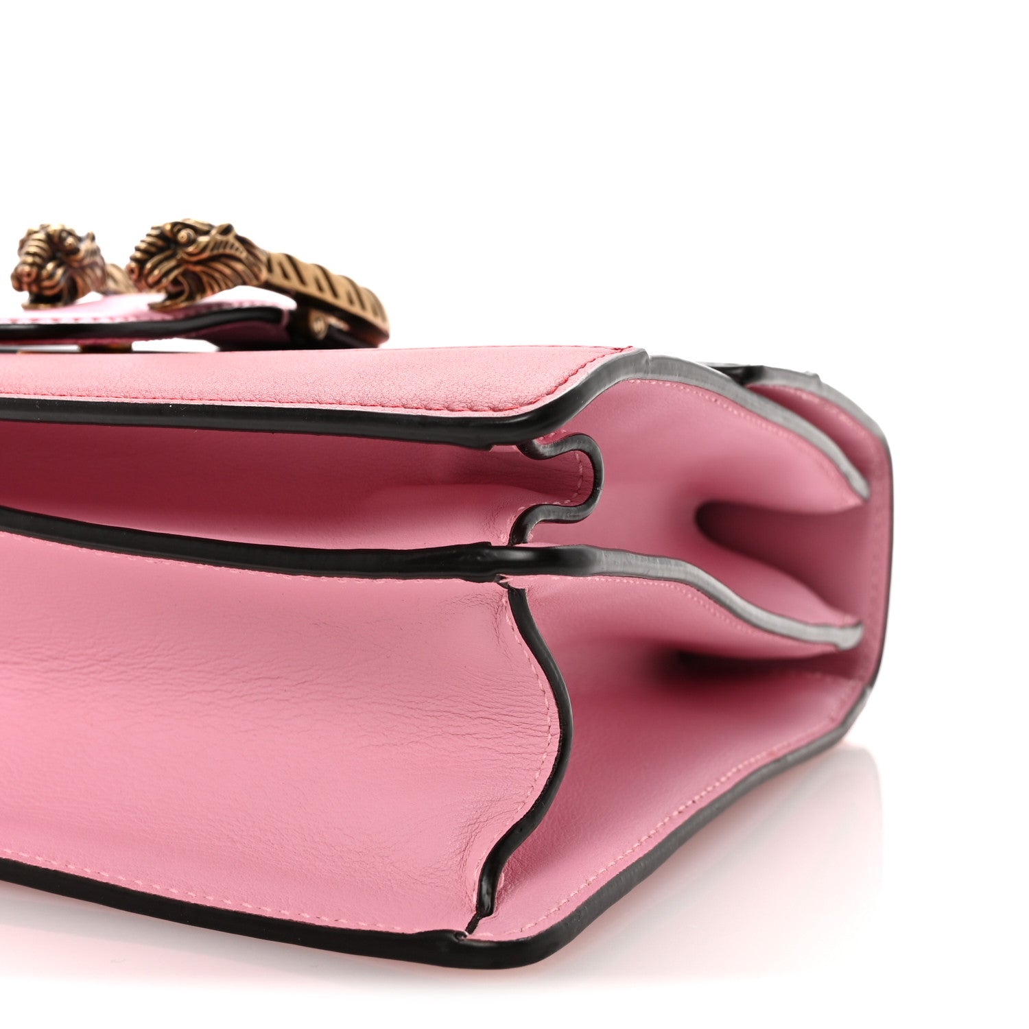 Gucci Moon Calfskin Web Medium Dionysus Bamboo Top Handle Bag Sugar Pink Blue Agata Hibiscus Red