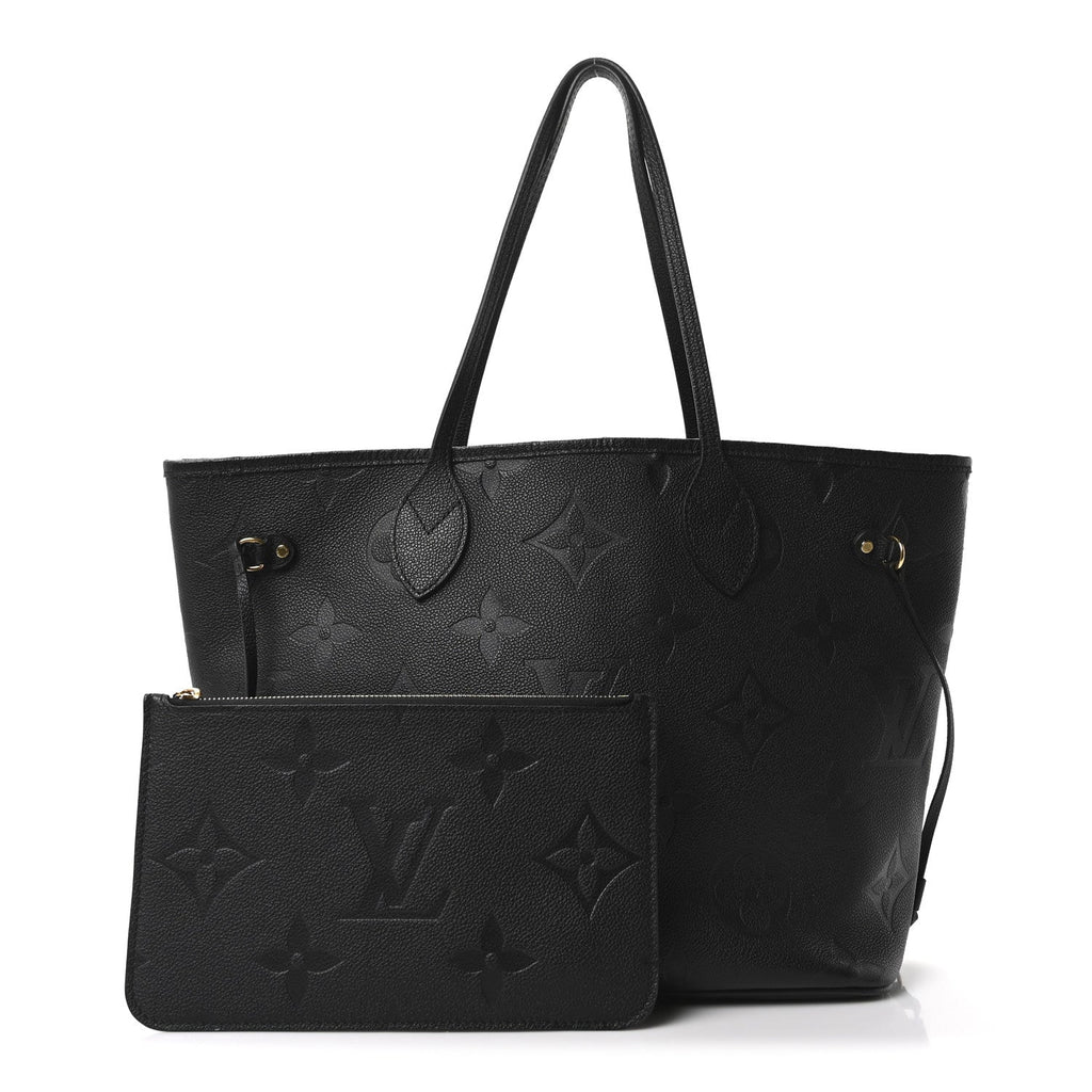 Louis Vuitton Empreinte Monogram Giant Neverfull MM Black
