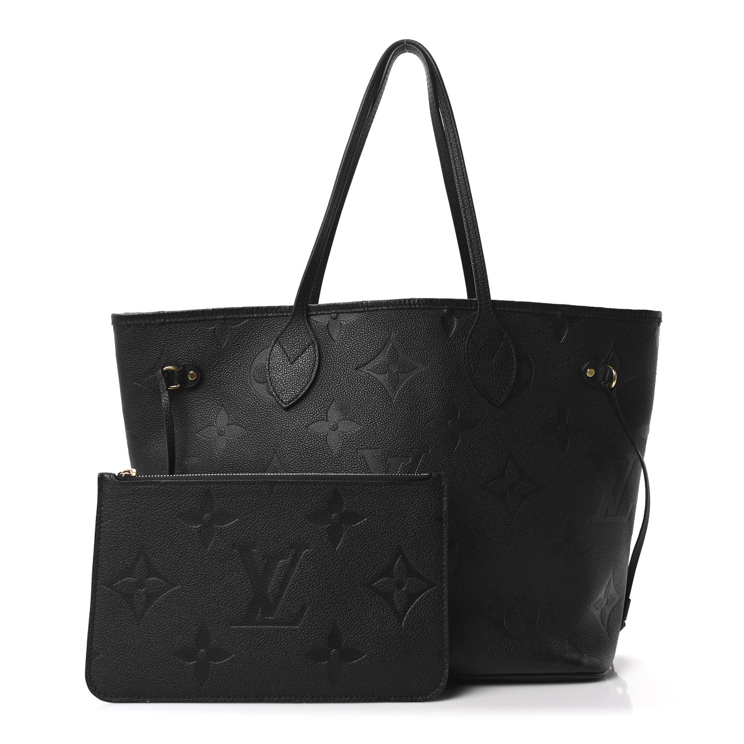 Louis Vuitton Empreinte Monogram Giant Neverfull MM Black