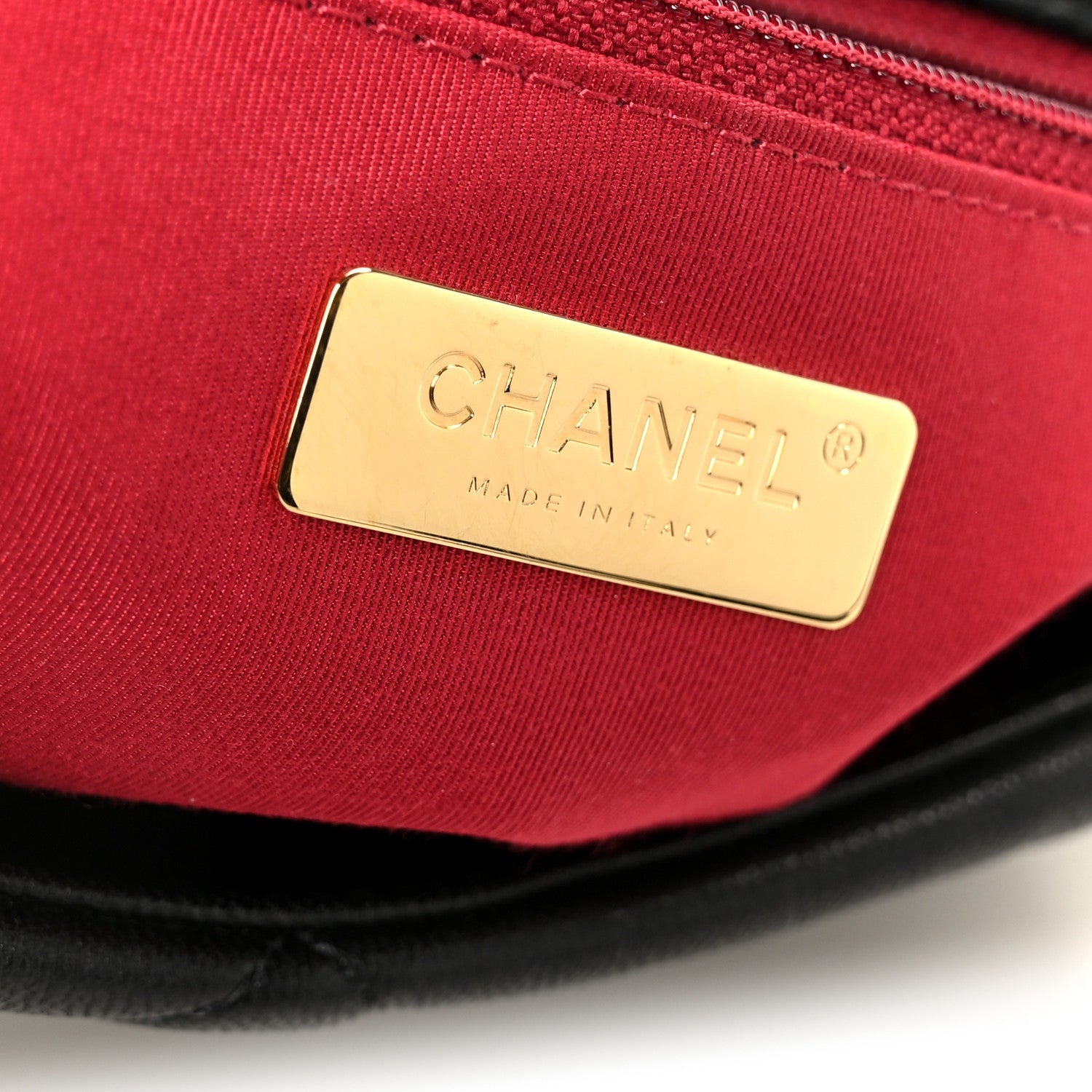 Chanel Goatskin Quilted Large Chanel 19 Flap Black