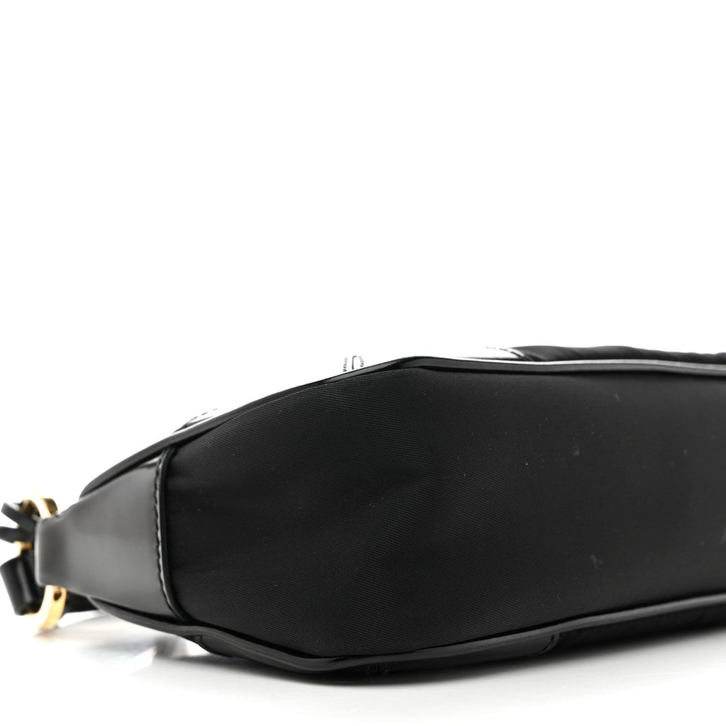 Prada Re-Nylon Spazzolato Re-Edition 2002 Shoulder Bag Black