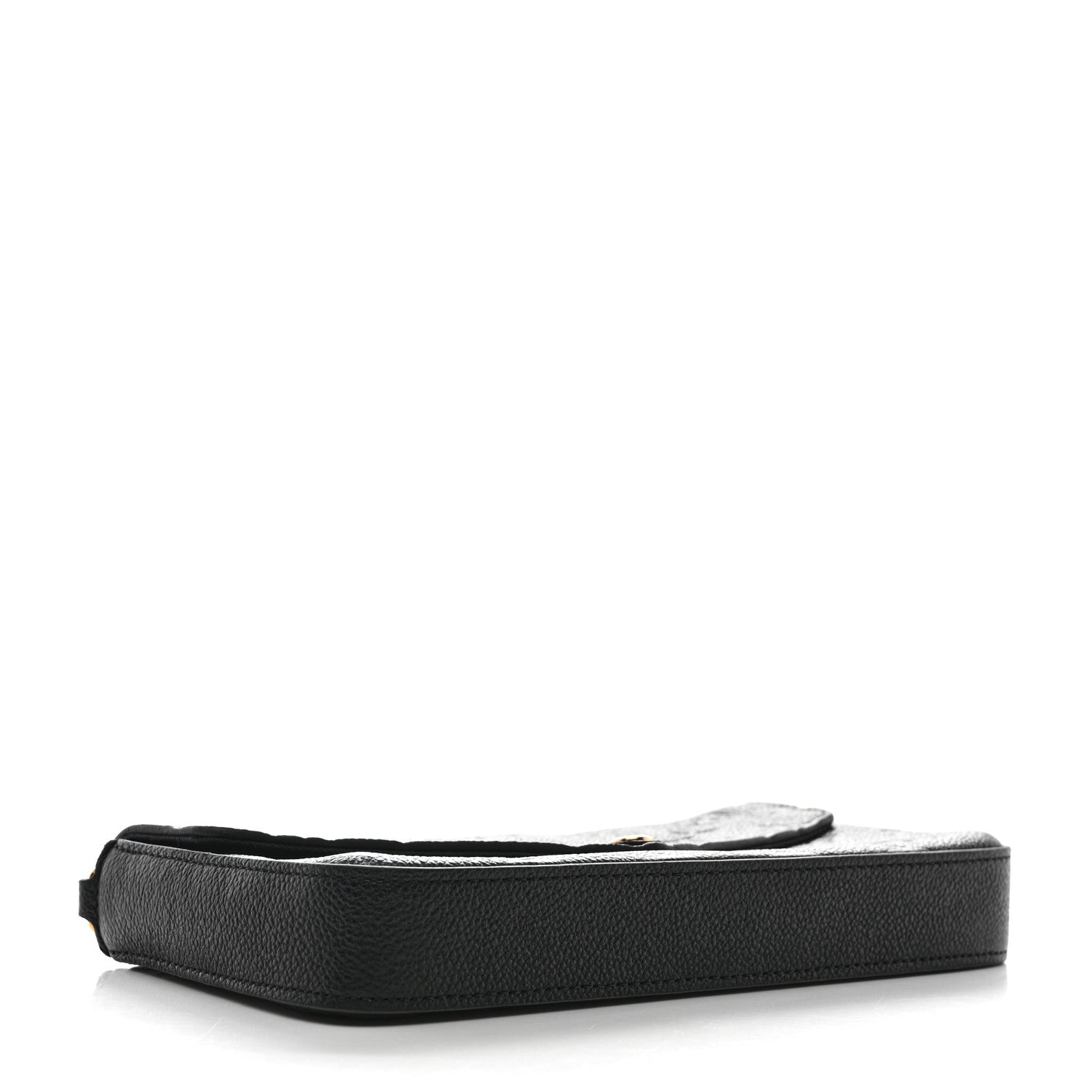 Louis Vuitton Empreinte Pochette Felicie Chain Wallet Black