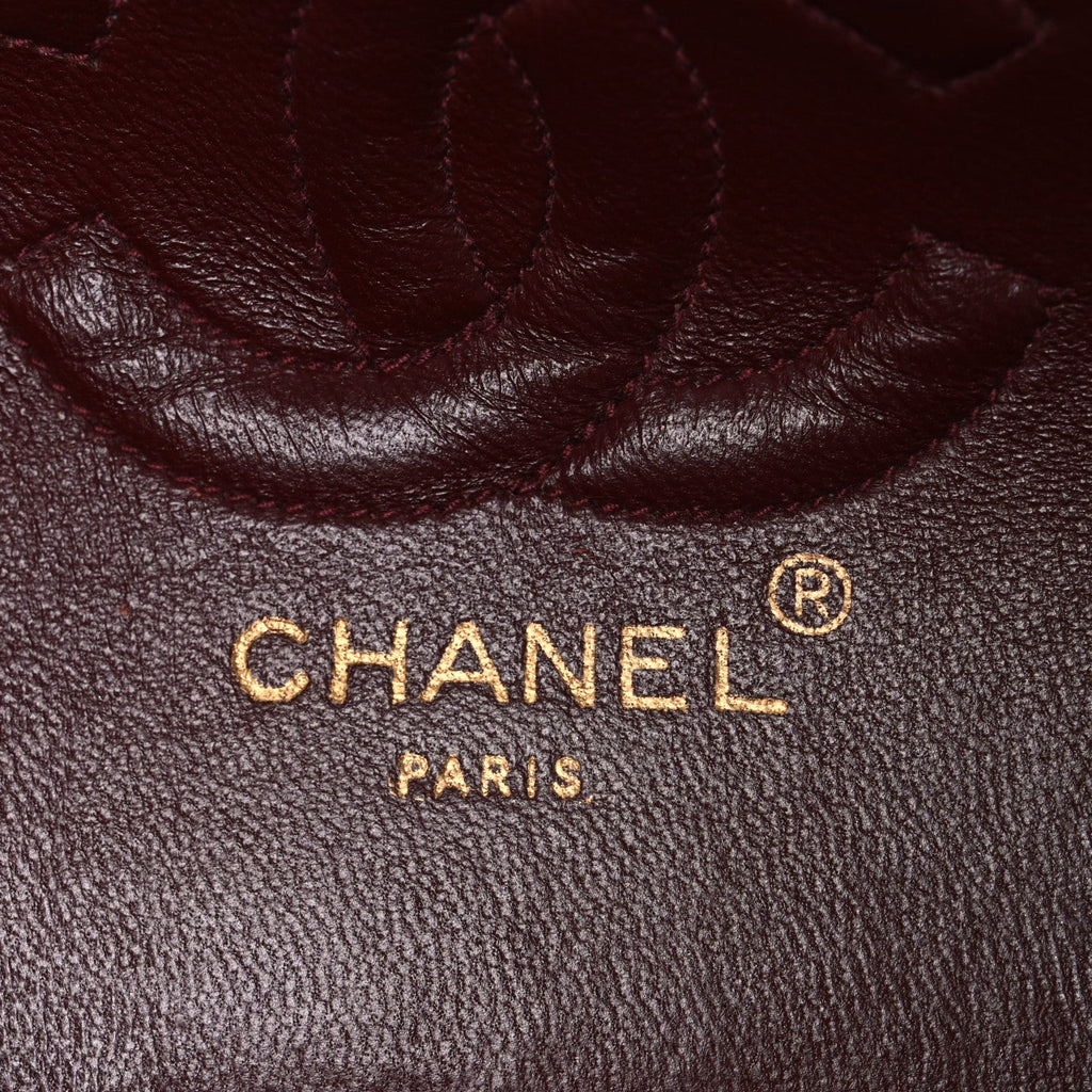 Chanel Lambskin Quilted Small Double Flap Black