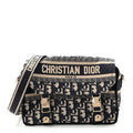 Christian Dior Oblique Small Diorcamp Bag Blue