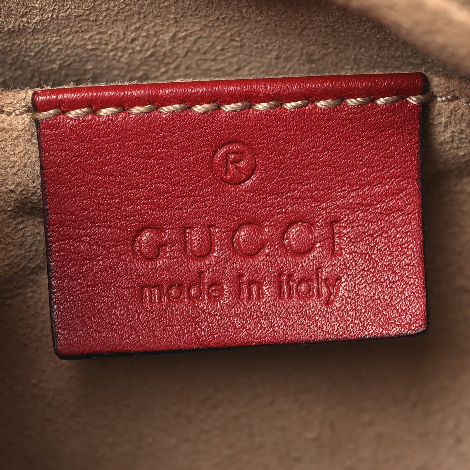Gucci Calfskin Matelasse Small GG Marmont Chain Shoulder Bag Hibiscus Red