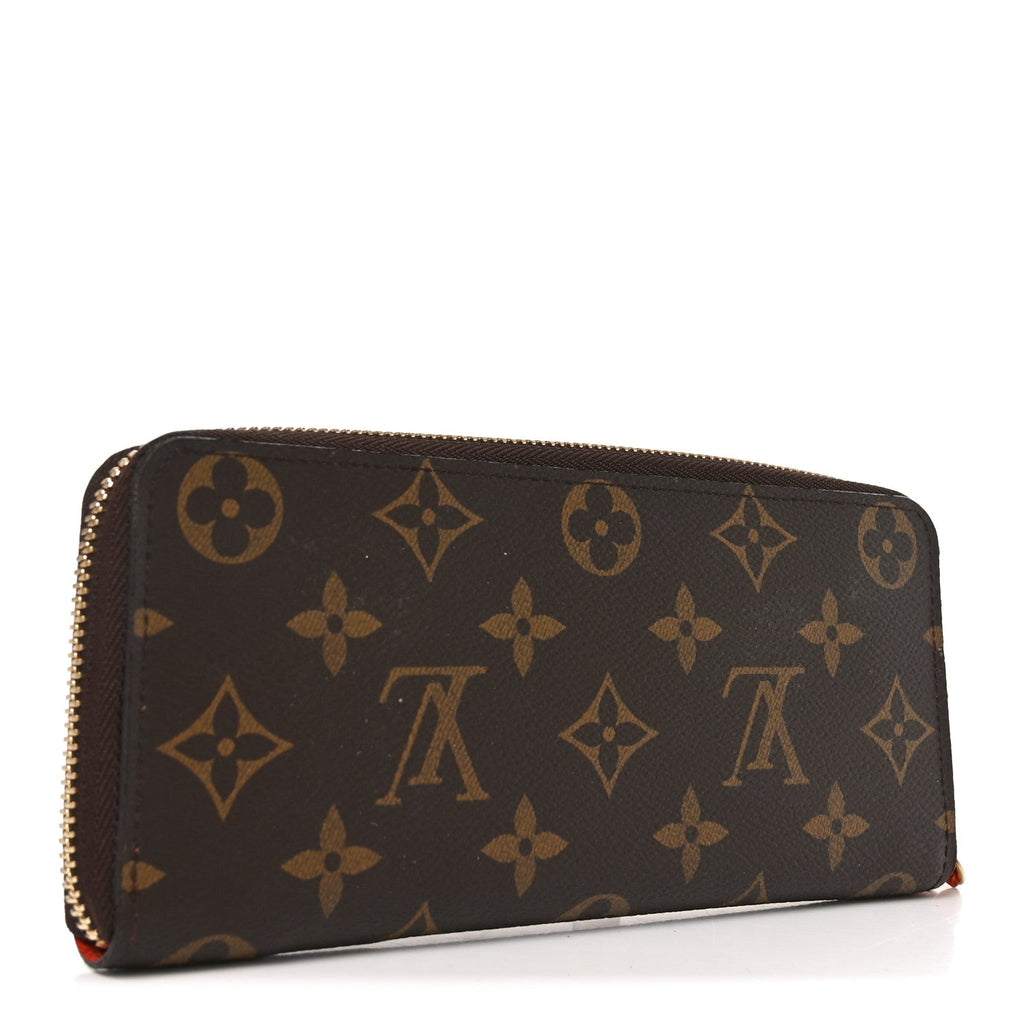 Louis Vuitton Monogram Clemence Wallet Piment