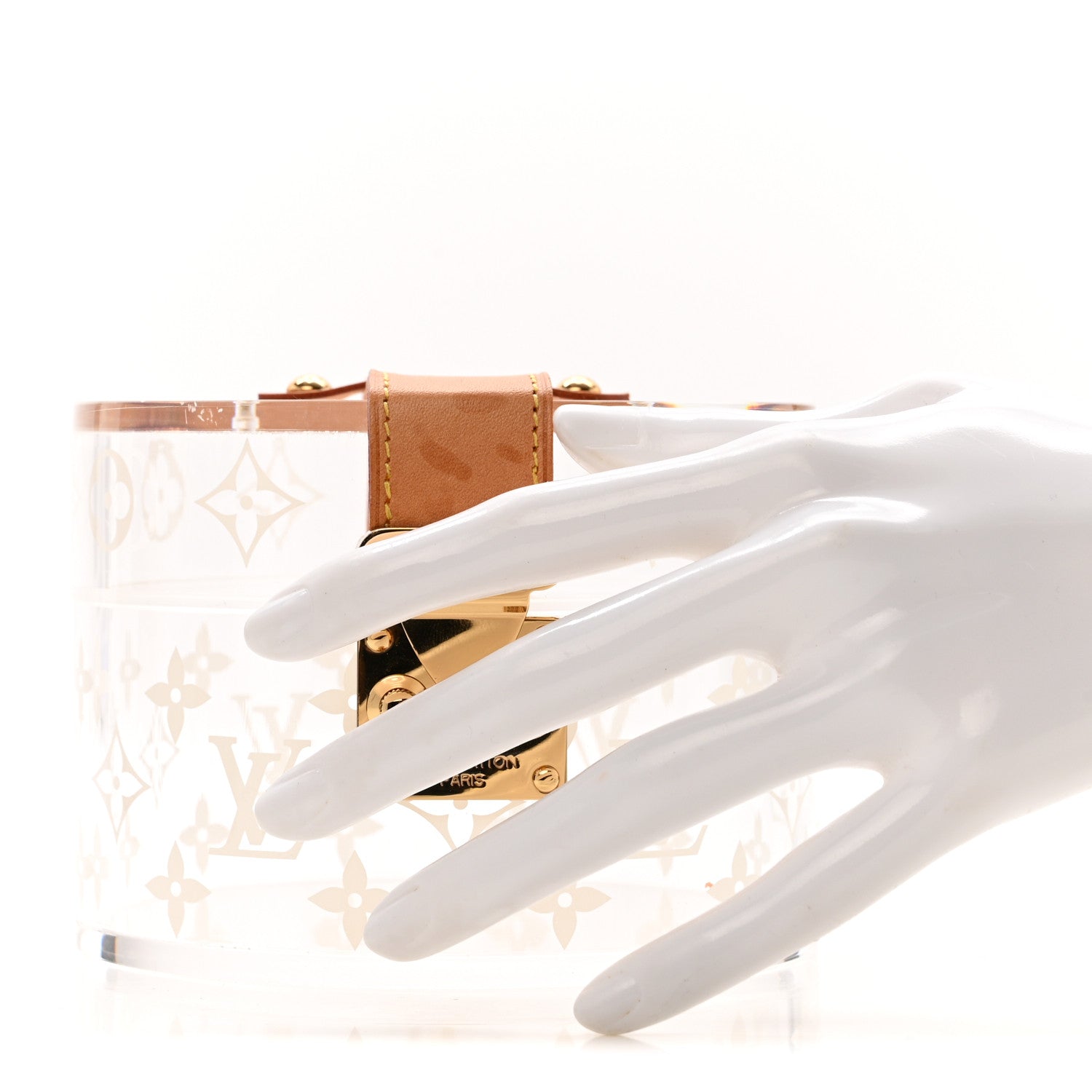 Louis Vuitton Transparent Plexiglass Box Scott