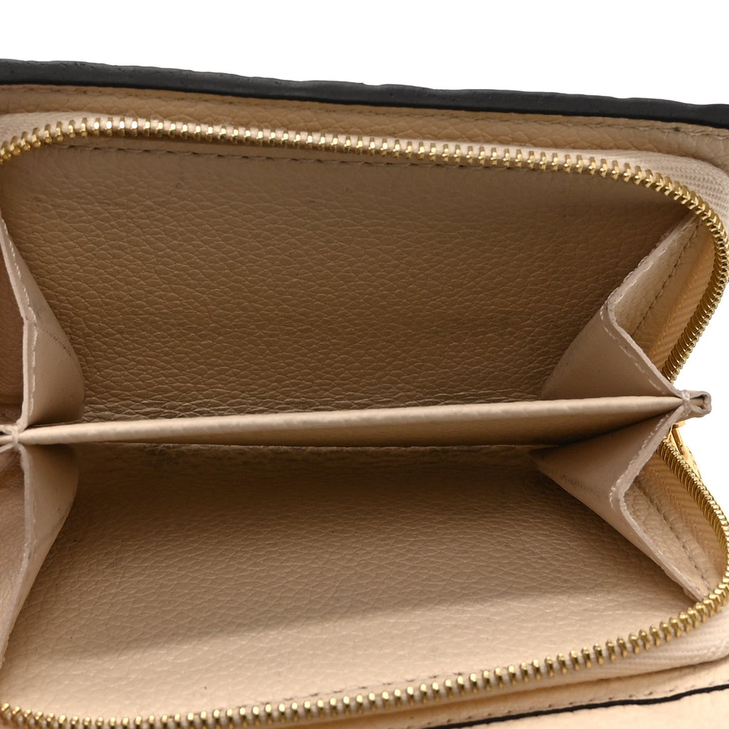 Louis Vuitton Empreinte Metis Compact Wallet Cream