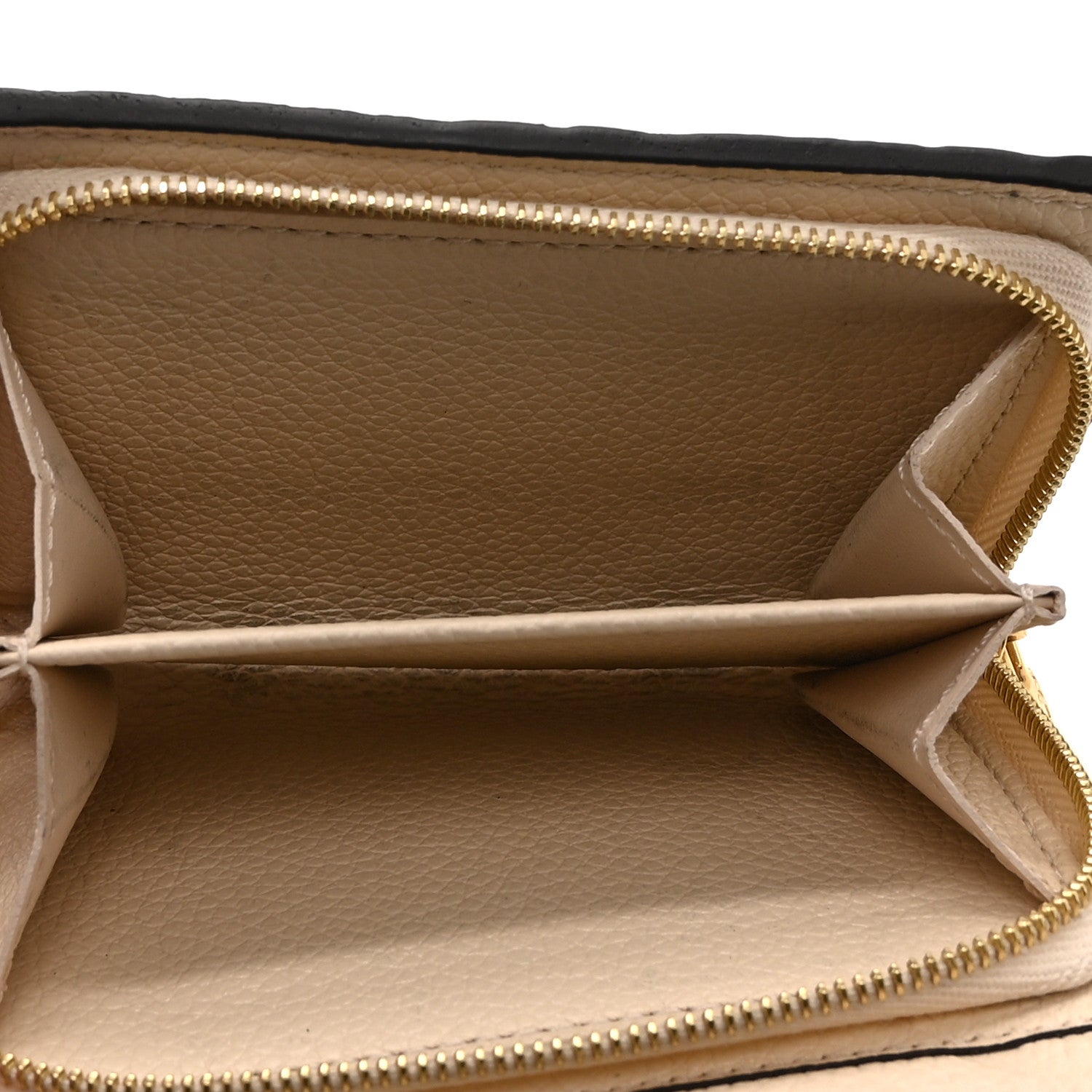 Louis Vuitton Empreinte Metis Compact Wallet Cream