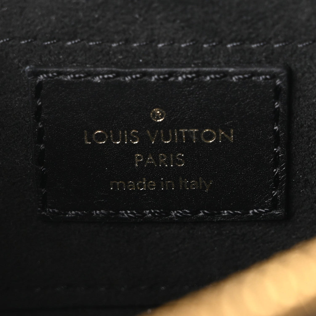 Louis Vuitton Calfskin New Wave Heart Bag Black