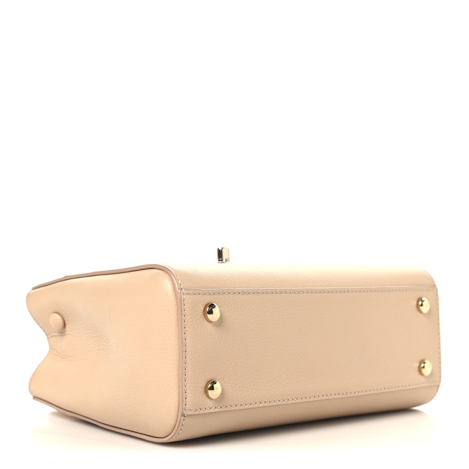 Chanel Grained Calfskin Mini Neo Executive Shopper Tote Light Beige
