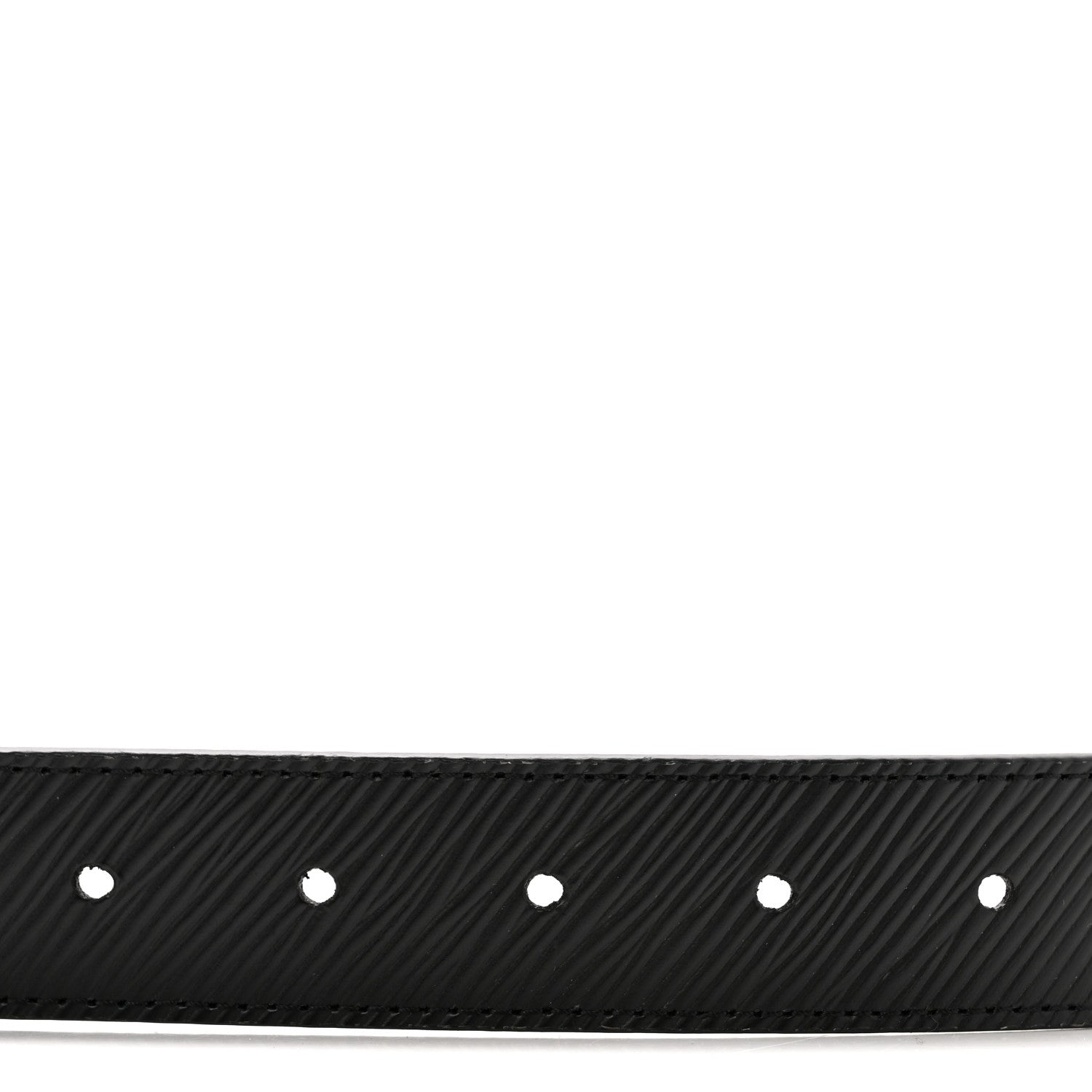 Louis Vuitton Epi 30mm LV Twist Belt 90 36 Black