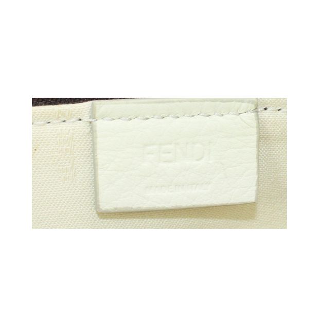 FENDI Snakeskin Monster Eyes Clutch