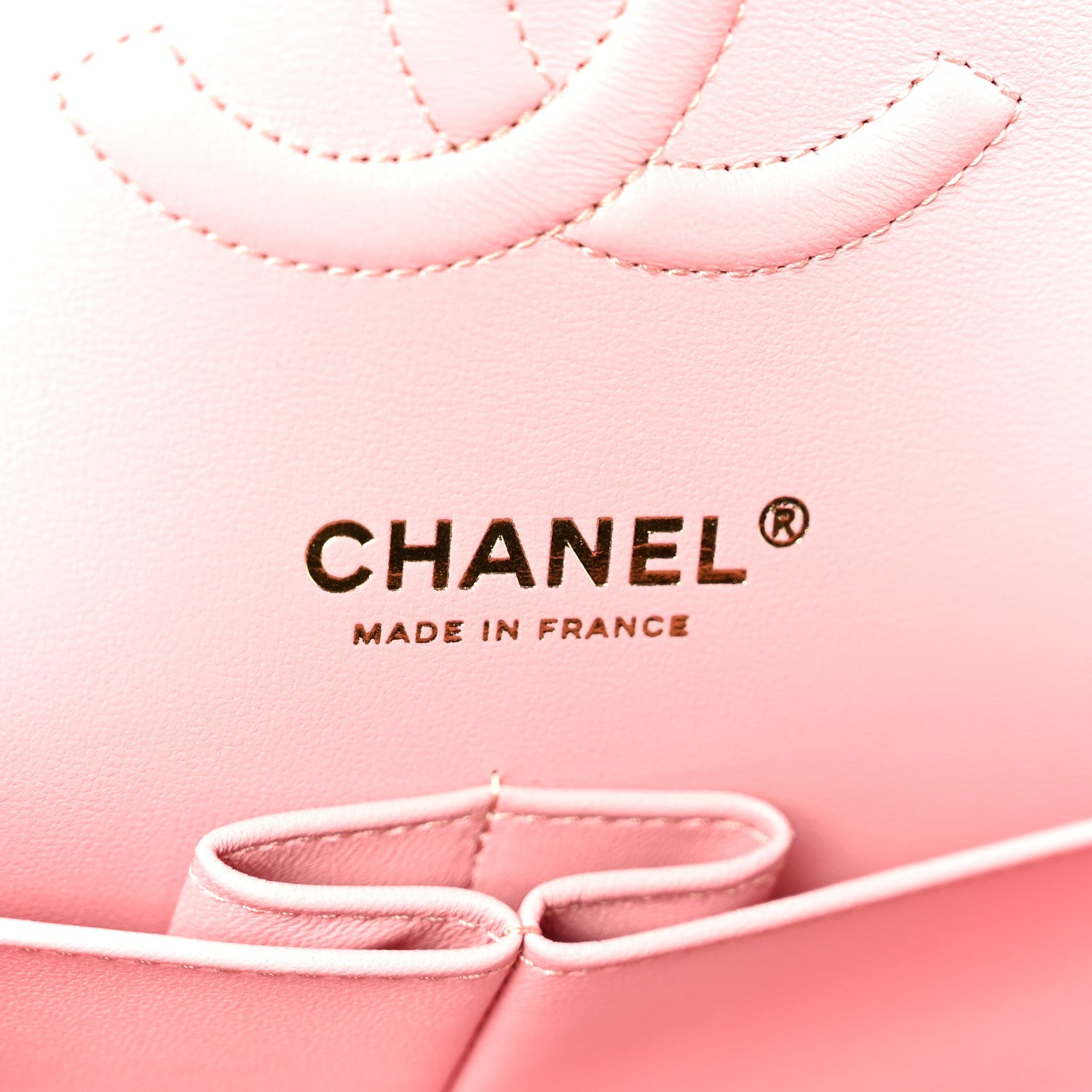 Chanel Caviar Quilted Medium Double Flap Light Pink