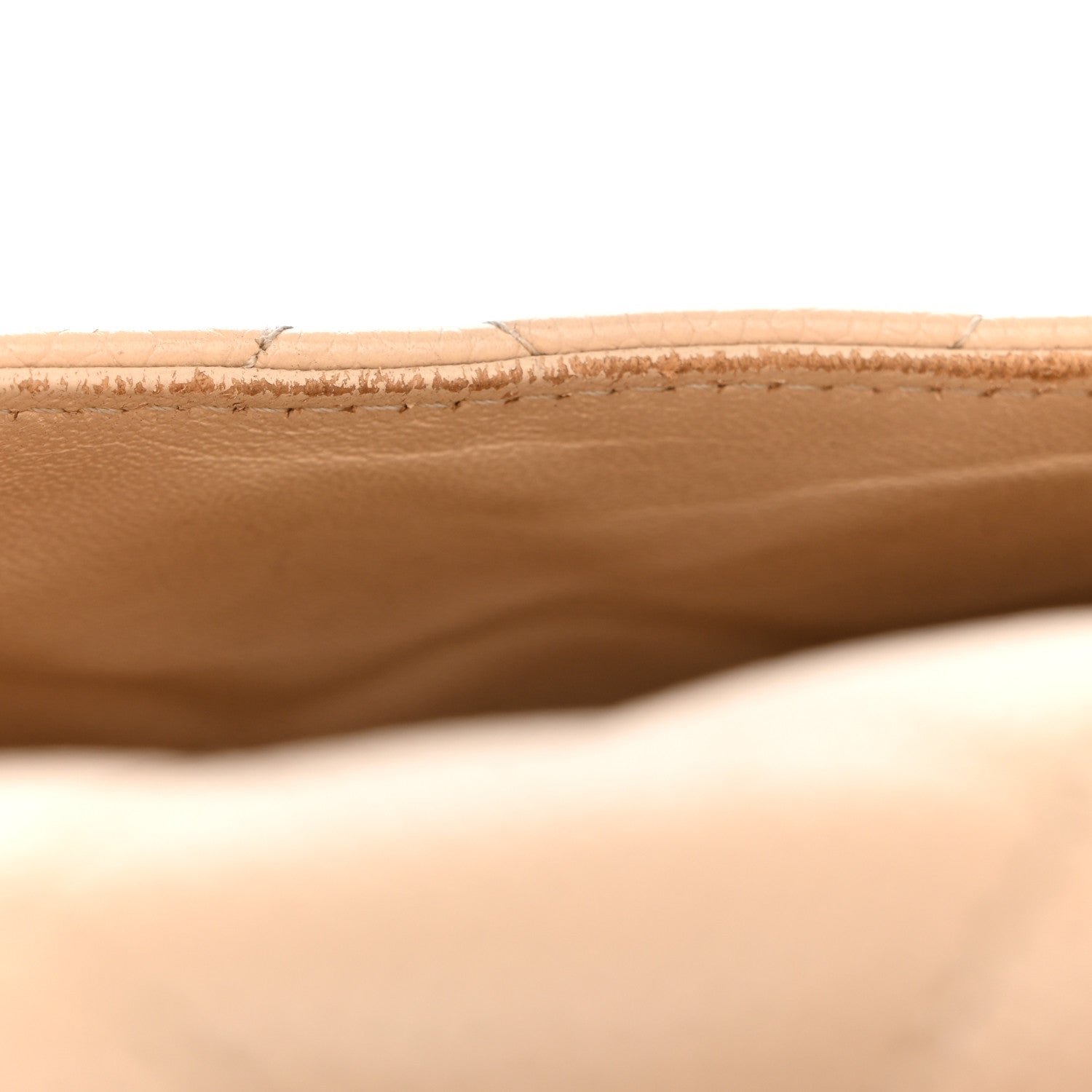 Chanel Caviar Quilted Jumbo Single Flap Beige Clair