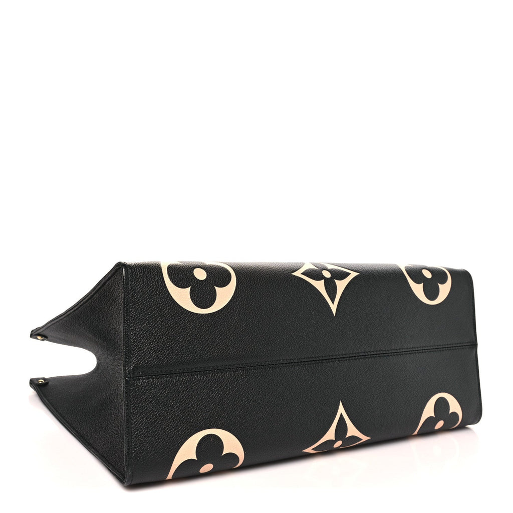 Louis Vuitton Empreinte Monogram Giant Onthego GM Black Beige