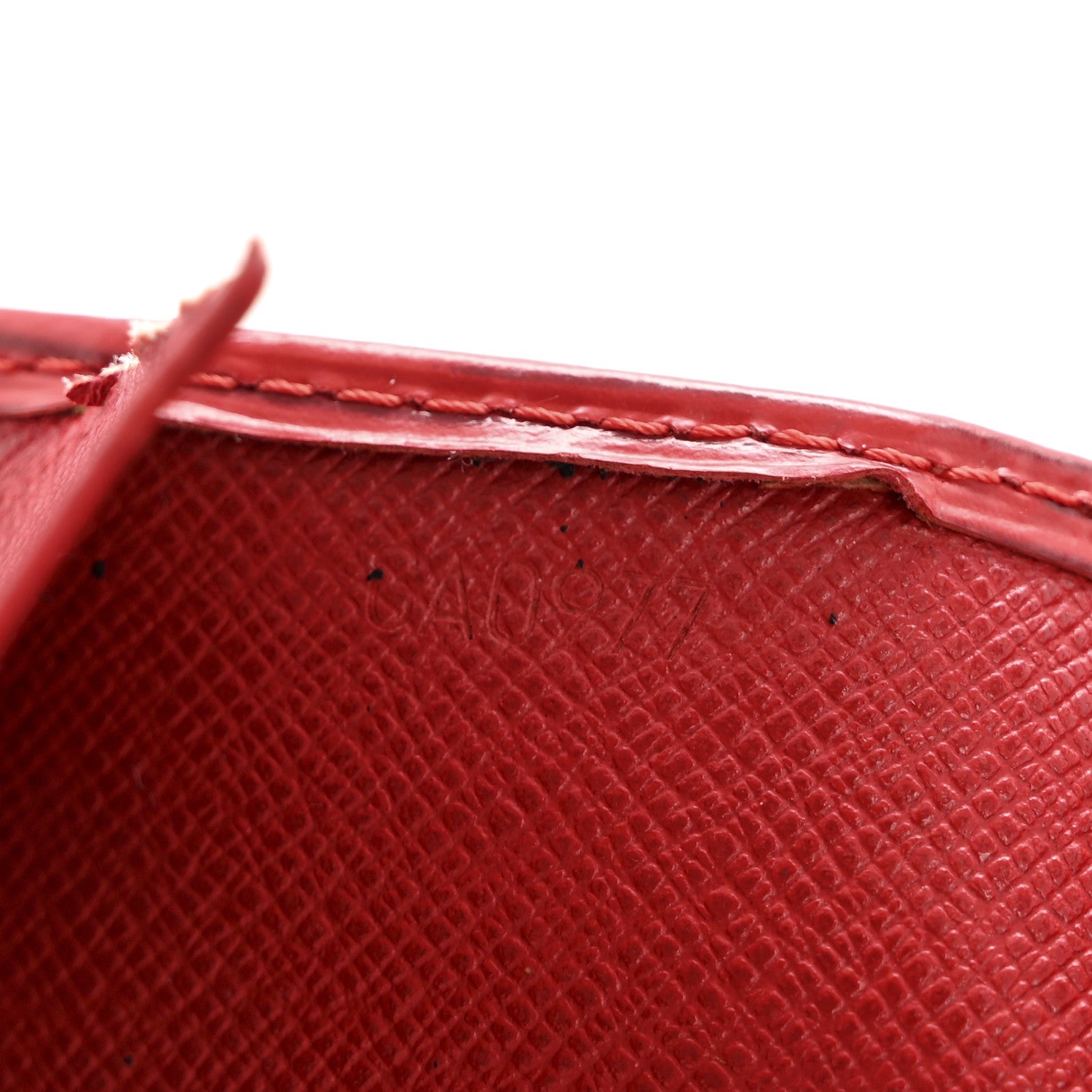 Louis Vuitton Epi Pocket Organizer Red