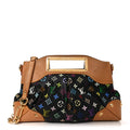 Louis Vuitton Monogram Multicolor Judy MM Black