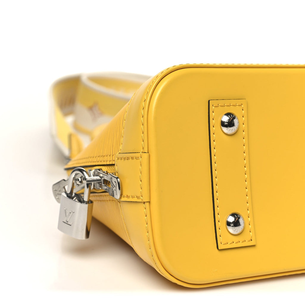 Louis Vuitton Epi Jacquard Alma BB Sunflower