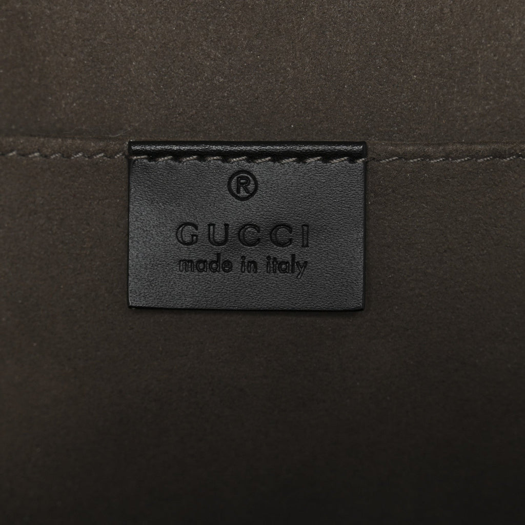 Gucci Guccissima Sling Backpack Black